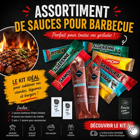 Assortiment de Sauces Barbecue – Kit Découverte