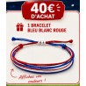 1 Bracelet bleu blanc rouge OFFERT