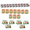 Pack petit-déjeuner lot de 24 barquettes individuelles