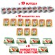Pack petit-déjeuner lot de 24 barquettes individuelles