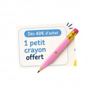 1 petit crayon OFFERT