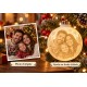 Boule de Noël Personnalisée avec votre Photo – Décoration Lumineuse