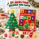 Calendrier de l’Avent Sapin de Noël 3D 24 Surprises