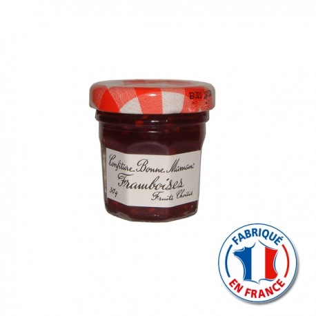 Mini Pot de Confiture Framboises Bonne Maman