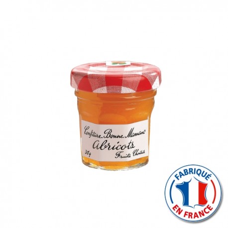 Condiments – Bonne Maman Conserve Lot de 6 mini confitures – 30 g – Lot de  70 | Framboise | Marmelade | Cassis | Miel | Abricot – 15 mini bocaux de 30