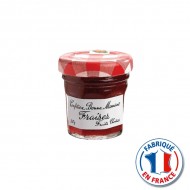 Mini Pot de Confiture Fraises Bonne Maman