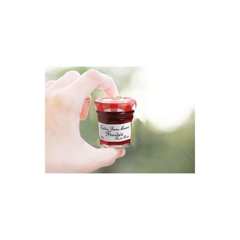 Mini Pot de Confiture Fraises Bonne Maman Les mini portions de