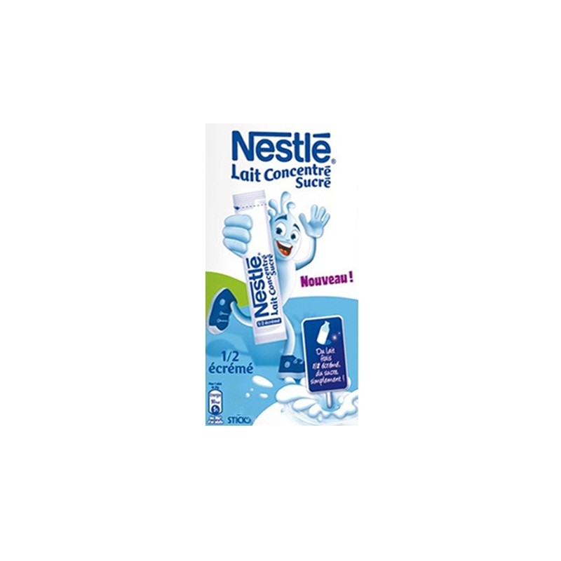 NESTLÉ® Lait Demi-Ecrémé en Poudre Dose Litre 115g