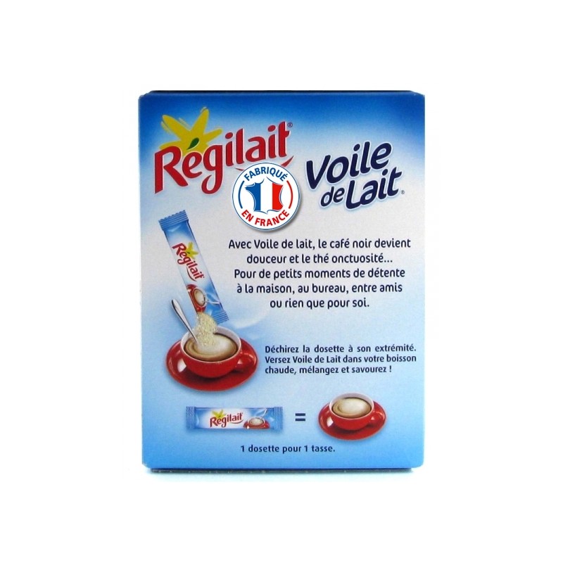 Lait en poudre voile de lait REGILAIT