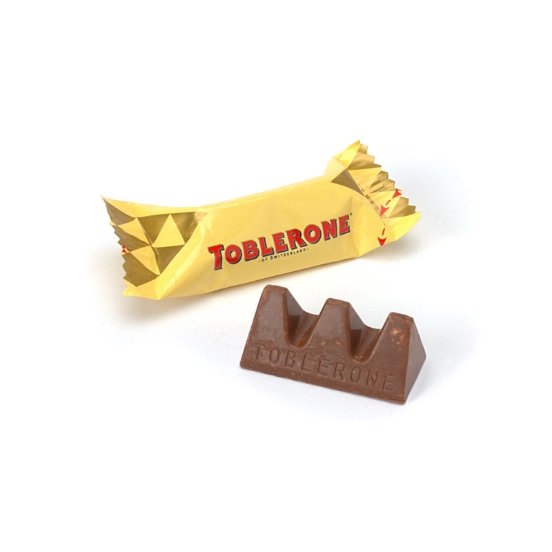 Mini Toblerone 3 chocolats LAit, Noir ou Blanc Pouvez–vous vous imaginer  TOBLERONE en petit